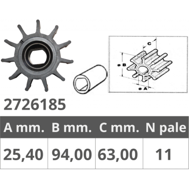 GIRANTE JONHNSON RIF.OR.09-838S