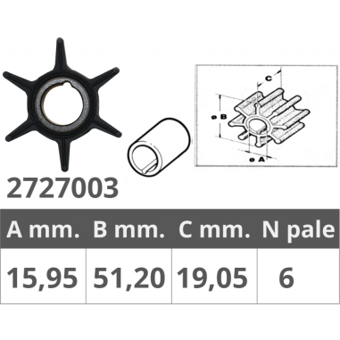 GIRANTE MERCURY 2T 20 HP