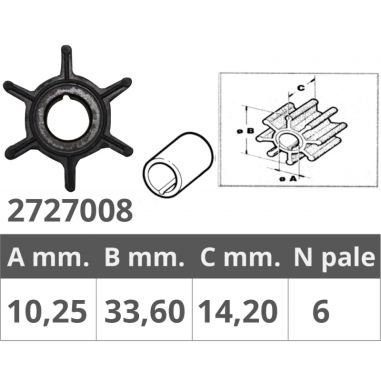 GIRANTE MERCURY 2T TOHATSU 2/4T