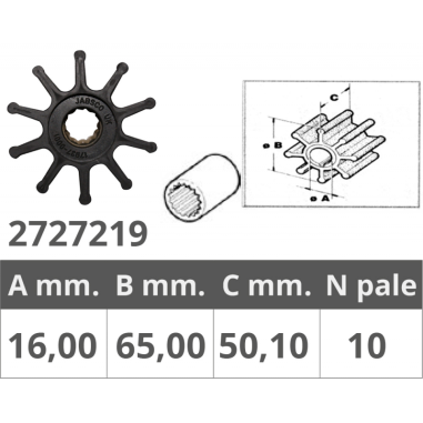 GIRANTE ORIGINALE JABSCO 17937-0001-0003