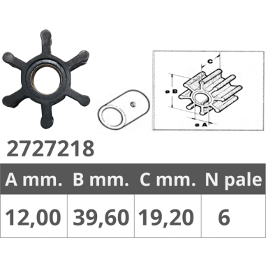 GIRANTE ORIGINALE JABSCO 22405-0001