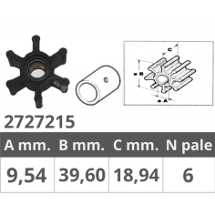 GIRANTE ORIGINALE JABSCO 4528-0001-0003