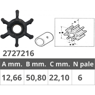 GIRANTE ORIGINALE JABSCO 673-0001-0003