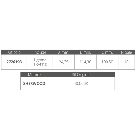 GIRANTE SHERWOOD 30000K