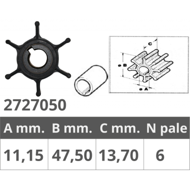 GIRANTE YAMAHA 2T 2 HP