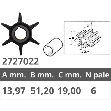 GIRANTE YAMAHA 2T 20-25 HP