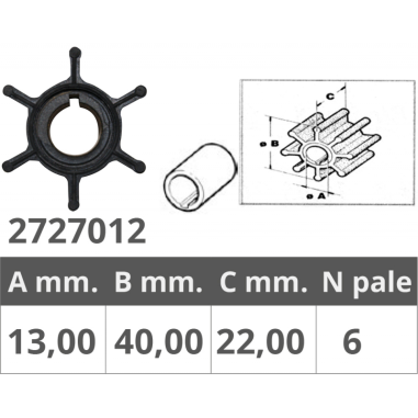 GIRANTE YAMAHA-MERCURY 2/4T 8-15 HP