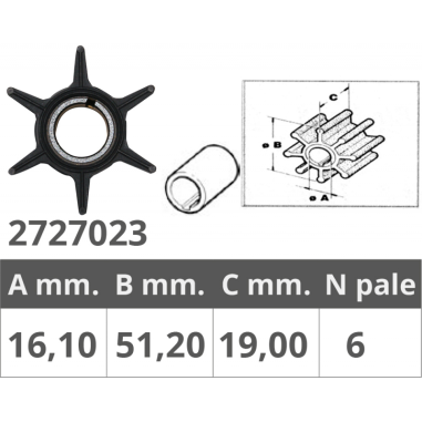 GIRANTE YAMAHA-SELVA 2/4T 20-50 HP