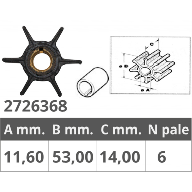 GIRANTE YAMAHA/SELVA 4T 6-8 HP