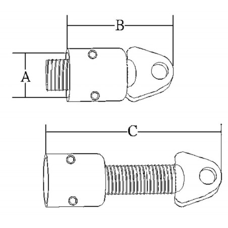 GIUNTI INOX PER TUBI Ø MM.22