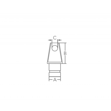 GIUNTO INOX Ø MM.22,4