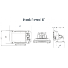 HOOK REVEAL 9" CON TRASDUTTORE TRIPLE SHOT 2