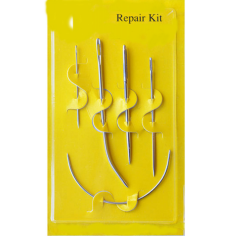 KIT 6PZ AGHI INOX PER CUCITURE