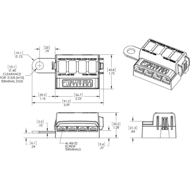 KIT PORTAFUSIBILE ST BLADE