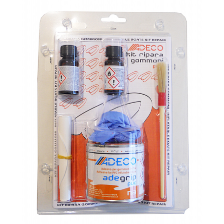 KIT RIPARAZIONE PVC GRIGIO