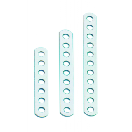 LANDA FORATA INOX MM. 1000, Ø FORI 6MM.
