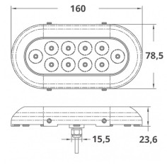 LUCE SUBACQUEA A 10 LED 2