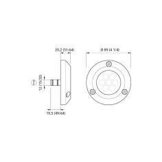 LUCE SUBACQUEA A LED BLU 2