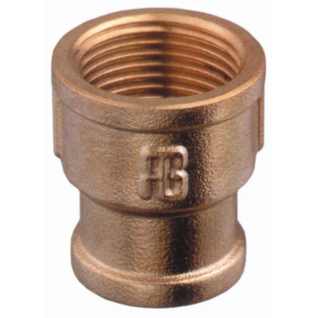 MANICOTTO F-F IN BRONZO DA 1/2 A 3/8