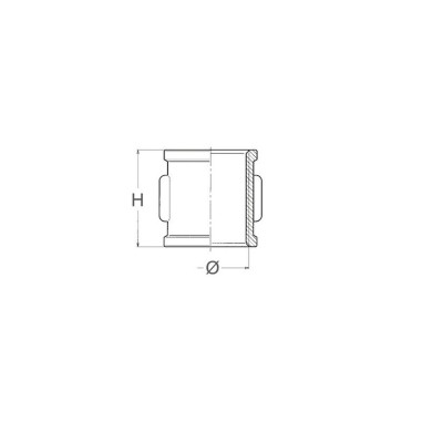 MANICOTTO IN OTTONE DA 2'1/2