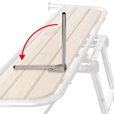 MANIGLIA DI RISALITA ABBATTIBILE