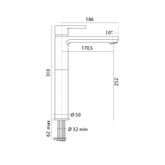 MISCELATORE ALTO LAVABO 2