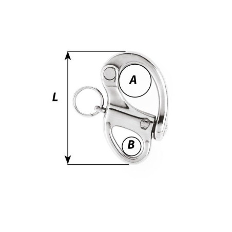 MOSCHETTONE PER SPINNAKER MM 50