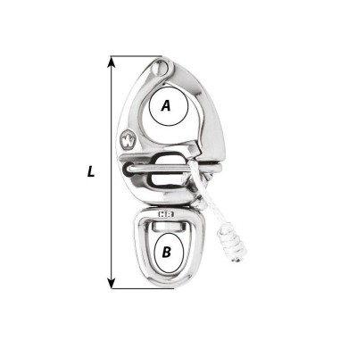 MOSCHETTONE PER SPINNAKER MM 90