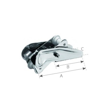 MUSONE BASCULANTE INOX MM. 390