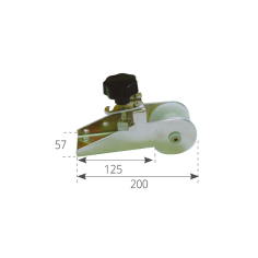 MUSONE DI PRUA INOX MM.120 2