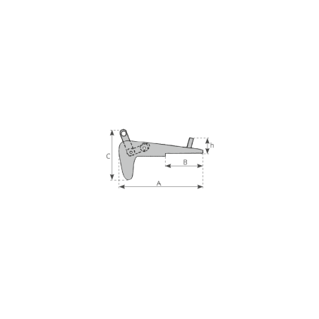 MUSONE INOX BASCULANTE MM.390