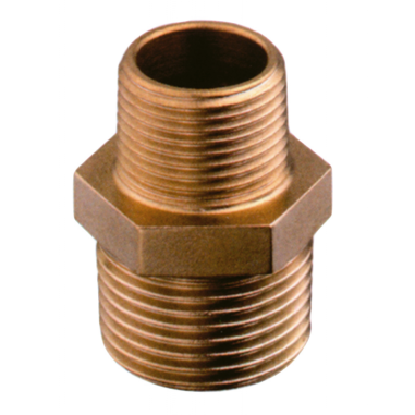 NIPLESS M-M IN BRONZO DA 3/4 A 1/2