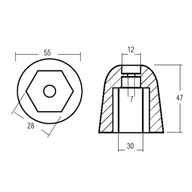 OGIVA IN ZINCO
