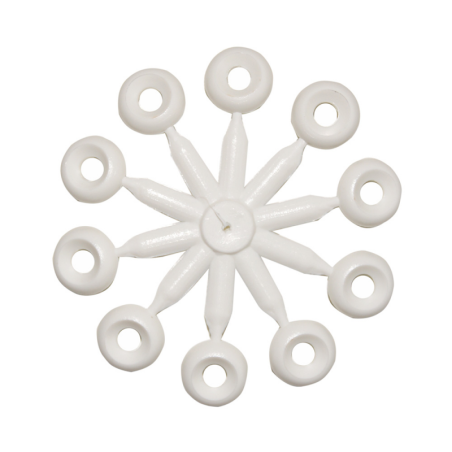 ORLO SOTTOVITE NYLON BIANCO Ø MM.4