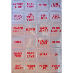 PANNELLO ELETTRICO 3 INTERRUTTORI 2