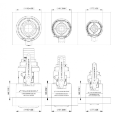 PER VALVOLA 1"1/4 - 1"1/2 2