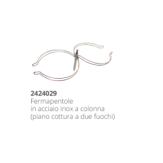 PIANO COTTURA INOX AD INCASSO CM 38X36 2