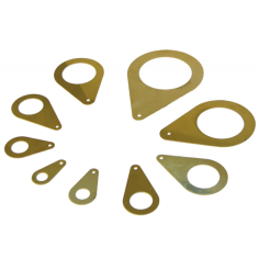 PIASTRA DI MASSA OTTONE 3/4 2