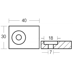 PIASTRINA IN ALLUMINIO 2