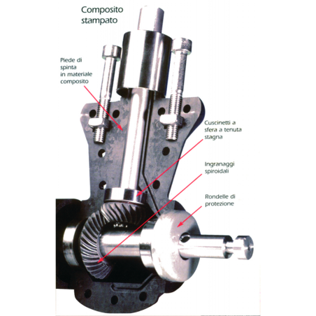 PIEDINO IN COMPOSITO CT165/225