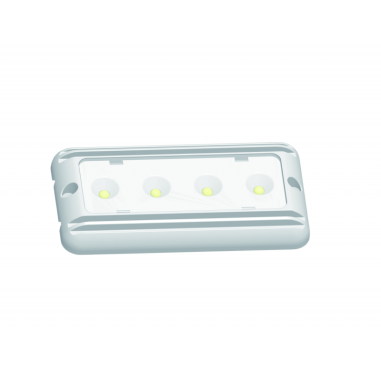 PLAFONIERA IN ALLUMINIO A 4 LED