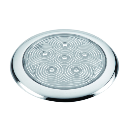 PLAFONIERA INOX A 6 LED