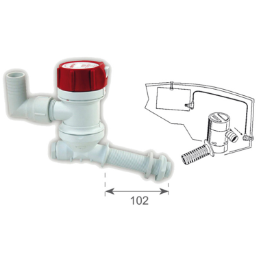 POMPA AREATRICE 12 V.