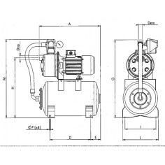 POMPA AUTOCLAVE 24 V. 2