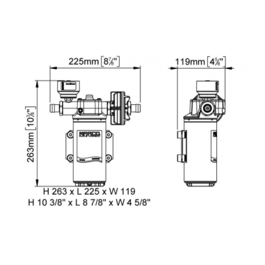 POMPA AUTOCLAVE UP14/E 12/24V
