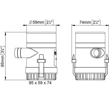 POMPA UP 500 12V