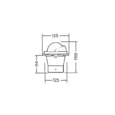 BUSSOLA NERA  ALTA VELOCITA' GRADUAZIONE 5° 2