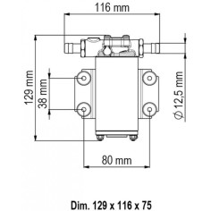 POMPA UP9-XC 12 V. 2
