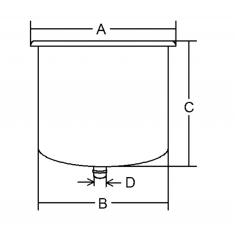 PORTABICCHIERE IN PLASTICA 2