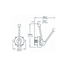 PORTATA LT/MIN 105 - USCITA Ø MM 38 2
